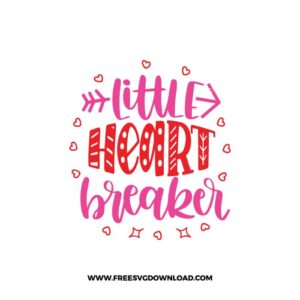 Little Heartbreaker Cricut Free SVG File