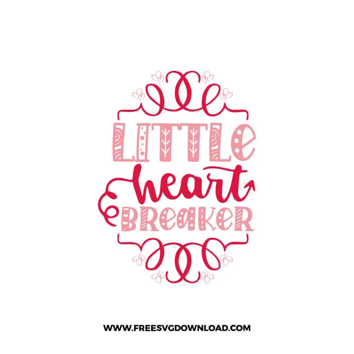 Little Heartbreaker 3 SVG & PNG, SVG Free Download, SVG for Cricut Design, love svg, valentines day svg, be my valentine svg