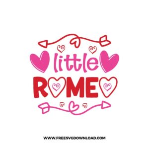 Little Romeo Cricut Free SVG File