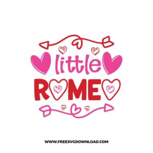 Little Romeo 2 SVG & PNG, SVG Free Download, SVG for Cricut Design, love svg, valentines day svg, be my valentine svg