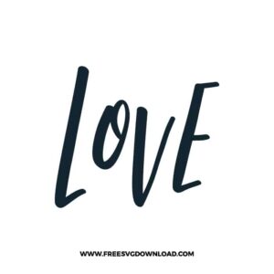 Love Valentine Free SVG File