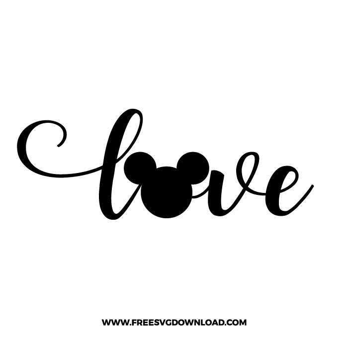 Love Mickey SVG & PNG, SVG Free Download, svg files for cricut, svg files for Silhouette, separated svg, disney svg, Minnie Mouse svg, mickey mouse svg, valentines day svg, valentine svg, kiss svg, xoxo svg, love svg, Minnie love svg, mickey love svg, Minnie Valentine svg, Mickey valentine svg, mickey head svg, minnie svg, minnie mouse svg, disney castle svg, disneyland svg