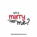 Marry Me SVG & PNG, SVG Free Download, SVG for Cricut Design, love svg, valentines day svg, be my valentine svg