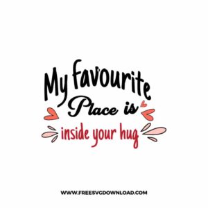 My Favorite Place Free SVG File