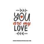 You Are Love 2 SVG & PNG, SVG Free Download, SVG for Cricut Design, love svg, valentines day svg, be my valentine svg