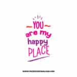 You Are My Happy Place SVG & PNG, SVG Free Download, SVG for Cricut Design, love svg, valentines day svg, be my valentine svg