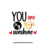 You Are My Sunshine 2 SVG & PNG, SVG Free Download, SVG for Cricut Design, love svg, valentines day svg, be my valentine svg