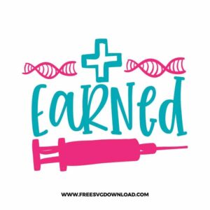 Earned Free SVG File