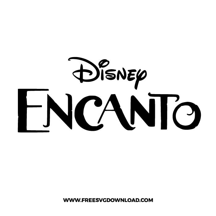 Encanto Logo SVG & PNG, SVG Free Download, SVG files for Cricut, disney svg, antonio madrigal svg, camilo madrigal svg, dolores madrigal svg, isabella madrigal, lusia madrigal, disney free svg, encanto free svg