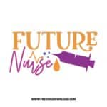 Future nurse SVG & PNG, SVG Free Download, SVG for Cricut, nurse svg, nursing svg, nurse life svg, stethoscope svg, doctor svg, medical svg