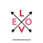 Love Arrows SVG & PNG, SVG Free Download, svg files for cricut, love svg, heart svg, valentines day svg, love png, cute svg, kiss svg, hug svg, be my valentine svg, funny valentine svg, couple valentine svg, xoxo svg, qutes svg, cupid svg, forever love svg