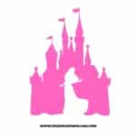 Princess castle Aurora free SVG & PNG, SVG Free Download, svg files for cricut, svg files for Silhouette, separated svg, trending svg, disney svg, disney princess svg, princess svg, disneyland svg, aurora free svg