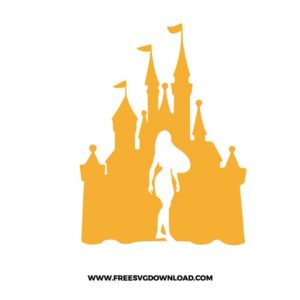 Princess Castle Pocahontas Free SVG File