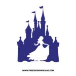 Princess castle Snow White SVG & PNG, SVG Free Download, svg files for cricut, svg files for Silhouette, separated svg, trending svg, disney svg, disney princess svg, princess svg, disneyland svg, seven dwarfs svg