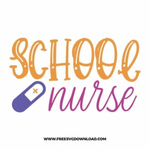 School nurse 2 SVG & PNG, SVG Free Download, SVG for Cricut, nurse svg, nursing svg, nurse life svg, stethoscope svg, doctor