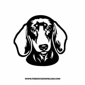 Dachshund SVG & PNG, SVG Free Download, SVG files for Cricut, dog free svg, dog lover svg, puppy svg, dog breed svg, dog face svg, animal svg, paw print svg, fur mom svg, dog mom svg