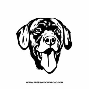 Labrador Retriever Free SVG File