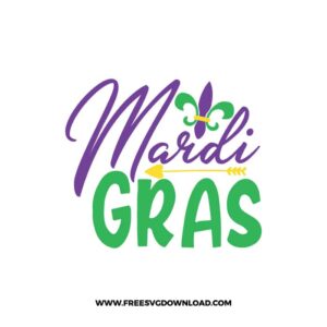 Mardi Gras SVG & PNG, SVG Free Download,  SVG files for cricut, mardi gras free svg, mardi gras png, fat Tuesday, Louisiana svg