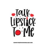 Talk Lipstick To Me SVG, Chanel free SVG & PNG, SVG Free Download, SVG files for cricut, make up free svg, beauty, mascara, make up bag svg