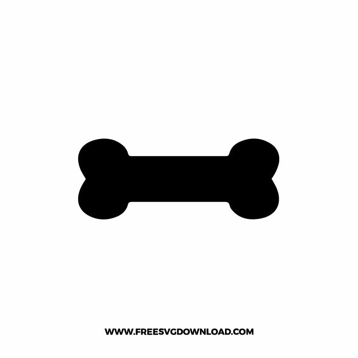 Dog Bone SVG & PNG, SVG Free Download, SVG files for Cricut, dog free svg, dog lover svg, puppy svg, dog breed svg, dog face svg, animal svg, paw print svg, fur mom svg, dog mom svg, dog paw free svg