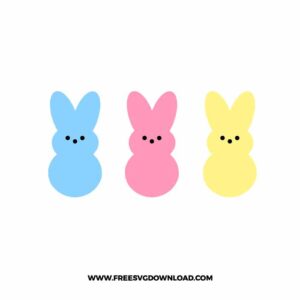 Easter Peeps free SVG