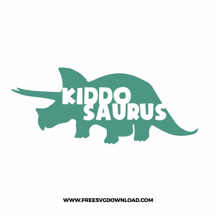 Kiddosaurus SVG, SVG Free Download, SVG for Cricut Design Silhouette, dinosaur png, trex svg, cute dinosaur svg, kids svg, jurassic park svg, free dinosaur svg
