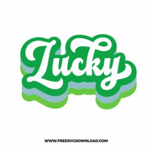 Retro Lucky SVG & PNG