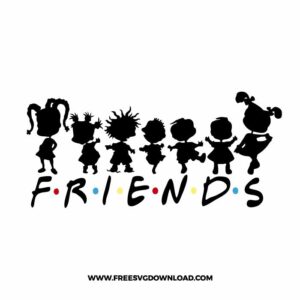 Rugrats Friends SVG & PNG, SVG Free Download, SVG files for Cricut, free rugrats svg, tommy svg, chuckie svg, raptar svg, angelica svg, 90s svg, just a mama raising her rugrats svg, sussie svg, kimi svg, lillian svg, dil svg, didi svg, betty svg, philip svg, kids svg, nickelodeon svg