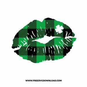 St Patrick Day Kiss Buffalo SVG & PNG, SVG Free Download, SVG files for Cricut, st patricks day svg, lucky svg, irish svg, clover svg, irish quotes svg, shamrock svg