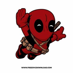 Super Mario Deadpool Free SVG File