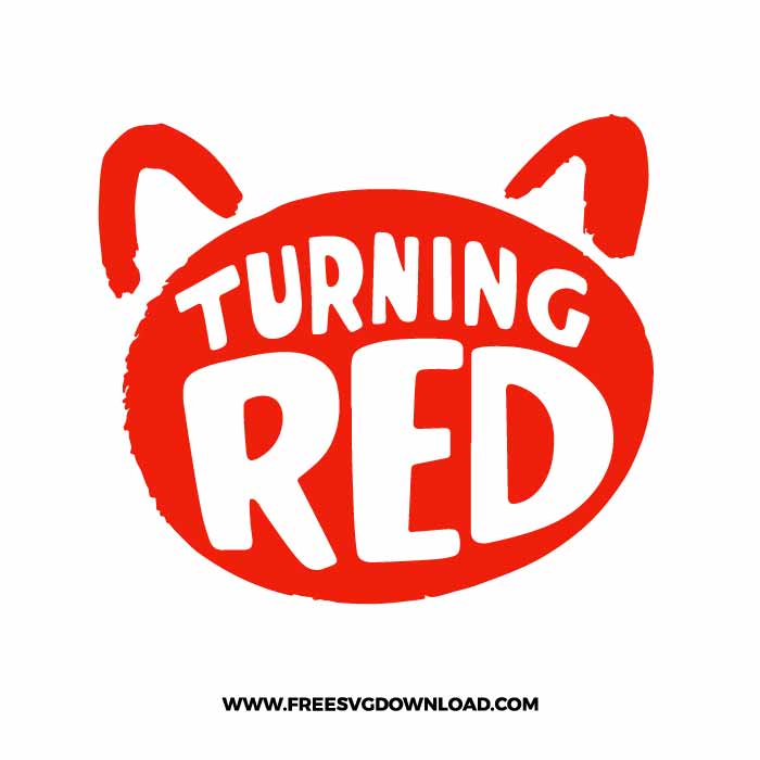 Turning Red Logo SVG & PNG, SVG Free Download, SVG files for Cricut, disney svg, turning red free svg, mei lee free svg, turning red Miriam SVG, turning red priya svg, turning red abby svg, pixar free svg