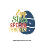 Egg Stra Special Teacher 2 free SVG & PNG, SVG Free Download,  SVG for Cricut Design Silhouette, teacher svg school svg, easter svg, holiday