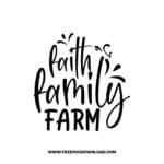 Faith Family Farm 2 free SVG & PNG, SVG Free Download, svg files for cricut, home svg, home sweet home free svg, home decor svg, welcome svg