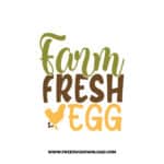 Farm Fresh Egg 4 SVG & PNG Free Download, svg files for cricut, pot holder svg, farmhouse svg, pantry svg, cooking svg, kitchen svg