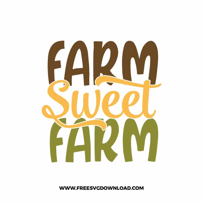 Farm Sweet Farm 4 SVG & PNG Free Download, svg files for cricut, pot holder svg, farmhouse svg, pantry svg, cooking svg, kitchen svg