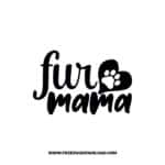 Fur Mama 2 SVG & PNG, SVG Free Download, SVG for Cricut, dog free svg, dog lover svg, paw print free svg, puppy svg