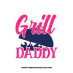 Grill Daddy SVG for cricut, fathers day svg, daddy svg, best dad svg, funny dad svg, grandpa svg, new dad svg, step dad svg