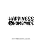 Happiness Is Homemade 2 free SVG & PNG, SVG Free Download, svg files for cricut, home svg, home sweet home free svg, home decor svg, welcome