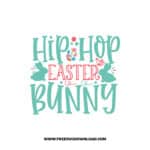 Hip Hop Easter Bunny SVG, SVG Free Download, SVG files for Cricut, easter svg, easter bunny svg, happy easter svg, easter egg svg