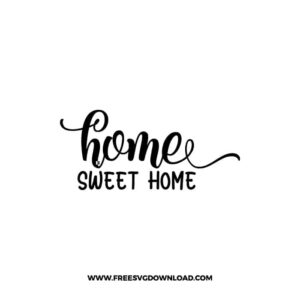 Home Sweet Home Free SVG File 10