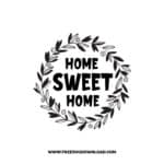Home Sweet Home 4 free SVG & PNG, SVG Free Download, svg files for cricut, home svg, home sweet home free svg, home decor svg, welcome svg