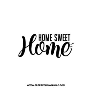 Home Sweet Home SVG File 6