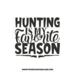 Hunting Is My Favorite Season SVG & PNG, SVG Free Download, svg files for cricut, separated svg, hunting svg, deer hunting svg, duck hunting