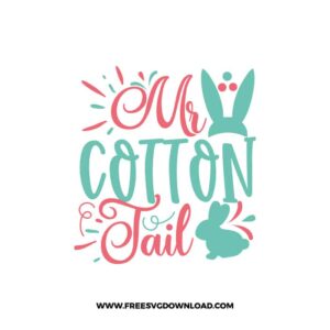 Mr. Cotton Tail SVG