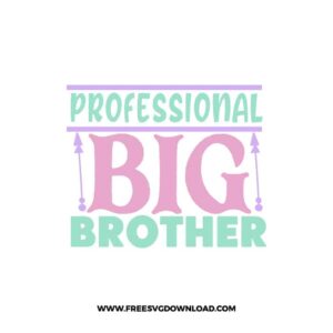 Professional Big Brother SVG & PNG free downloads. You can use cut files with Silhouette Studio, Cricut for your DIY projects baby, kids svg
