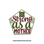 Strong As A Mother 2 SVG PNG, SVG Free Download,  SVG files Cricut, fitness svg, gym svg, workout svg, barbell svg, strong svg