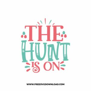 The Hunt is On SVG