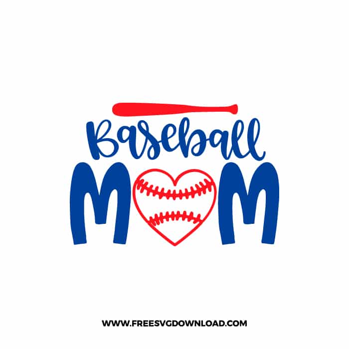 Baseball Mama 2 free SVG & PNG, SVG Free Download, svg files for cricut, baseball svg, sports svg, baseball mom svg, baseball team svg
