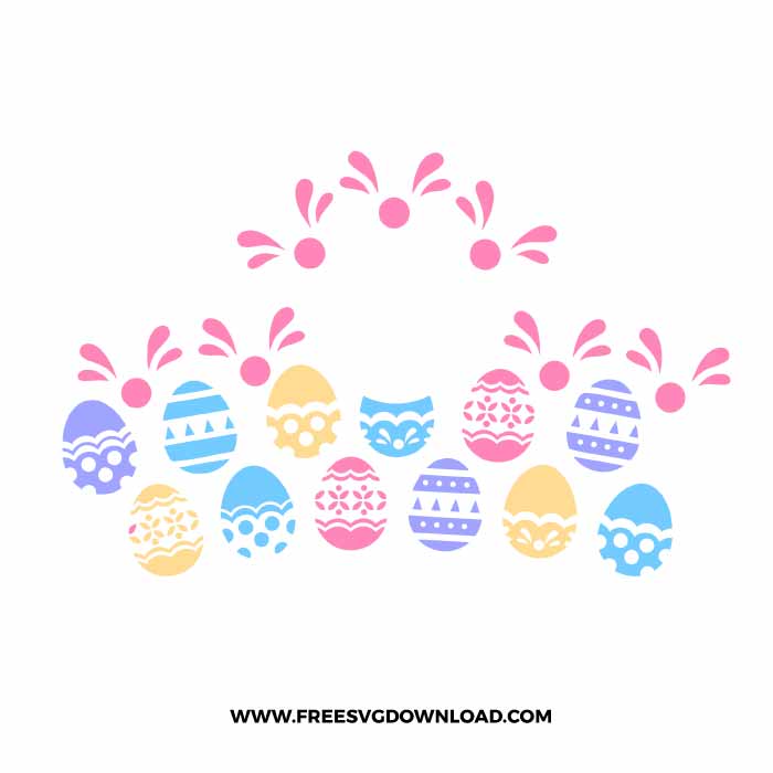 Easter Egg Starbucks 2 SVG & PNG, SVG Free Download, easter bunny svg, bunny face svg, happy easter svg, easter starbucks wrap svg