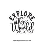 Explore The World free SVG & PNG free downloads. SVG Cricut Design Silhouette, free adventure svg, camping svg, camp fire svg, camp svg